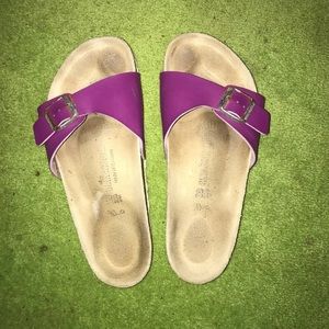Purple Birkenstocks 39